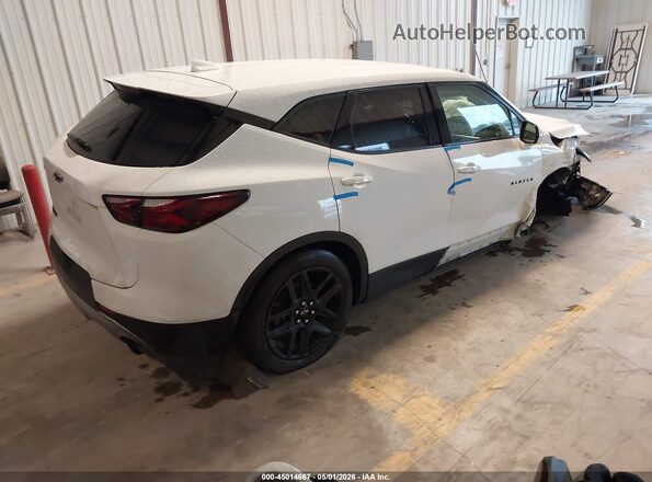 3GNKBBRAXMS587761 2021 CHEVROLET BLAZER White უკანა მარჯვენა