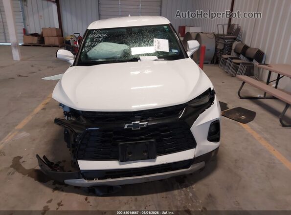 3GNKBBRAXMS587761 2021 CHEVROLET BLAZER White უკანა სალონის ხედი