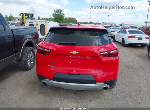 3GNKBCR40NS144262 2022 CHEVROLET BLAZER Red 