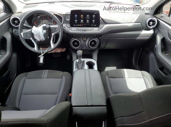 3GNKBCR40TS143335 2026 CHEVROLET BLAZER Gray Вид панелі приладів