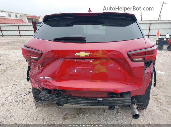 3GNKBCR41PS129627 2023 CHEVROLET BLAZER Red წინა ხედი