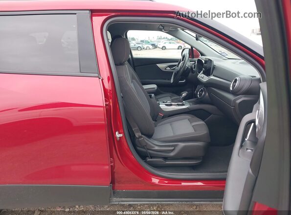 3GNKBCR41PS129627 2023 CHEVROLET BLAZER Red წინა სალონის ხედი