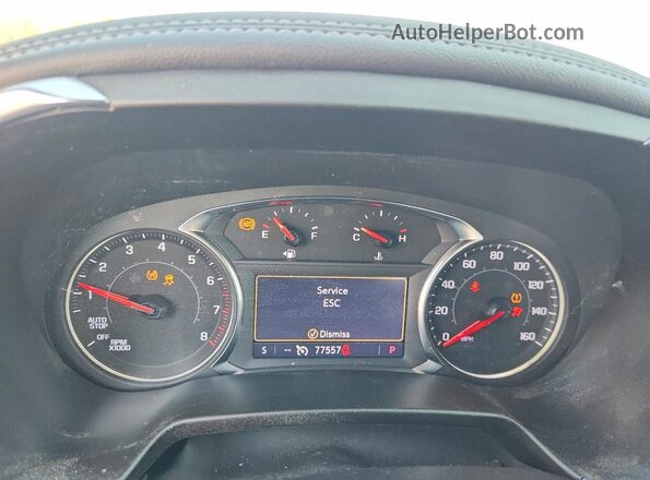 3GNKBCR42PS116403 2023 CHEVROLET BLAZER White Вид щитка приладів