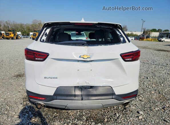 3GNKBCR42PS116403 2023 CHEVROLET BLAZER White Вид ззаду