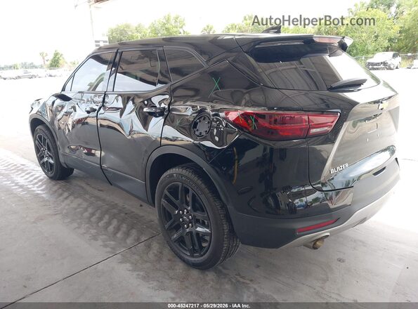 3GNKBCR42PS180795 2023 CHEVROLET BLAZER Black Հետևի ձախ