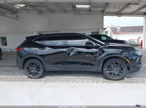 3GNKBCR42PS180795 2023 CHEVROLET BLAZER Black Սալոնի հետևի տեսք