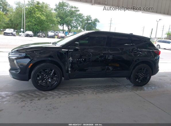 3GNKBCR42PS180795 2023 CHEVROLET BLAZER Black Սալոնի 360 աստիճան տեսք