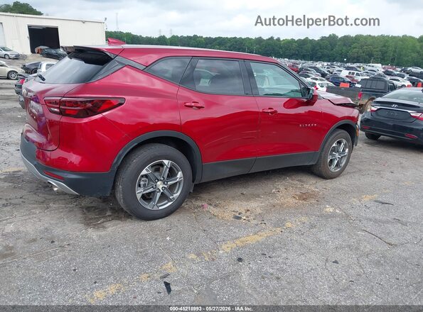 3GNKBCR42RS284853 2024 CHEVROLET BLAZER Red Հետևի աջ