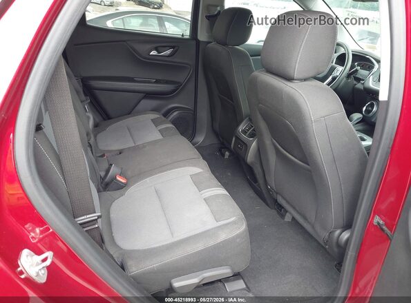 3GNKBCR42RS284853 2024 CHEVROLET BLAZER Red VIN կոդի պիտակի տեսք