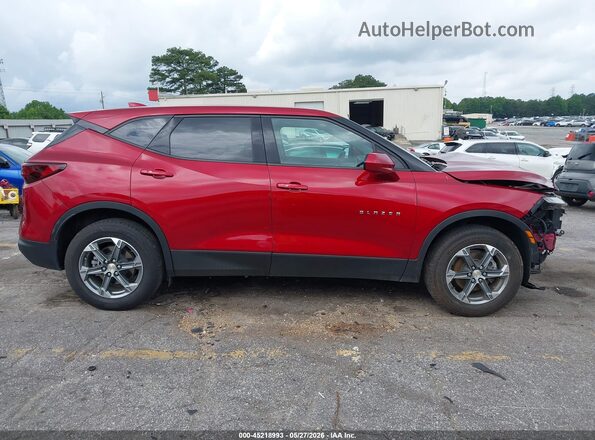 3GNKBCR42RS284853 2024 CHEVROLET BLAZER Red Սալոնի հետևի տեսք