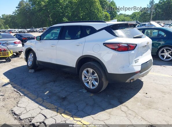 3GNKBCR43MS572373 2021 CHEVROLET BLAZER White Задня ліва чверть