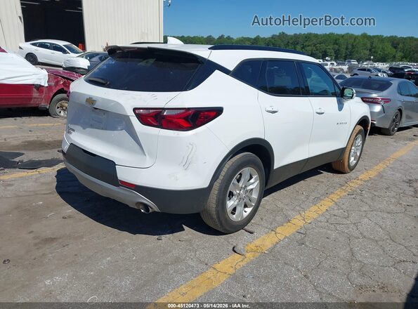 3GNKBCR43MS572373 2021 CHEVROLET BLAZER White Задня права чверть