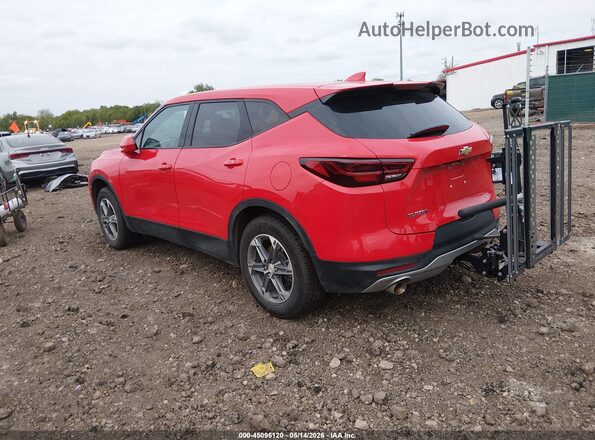3GNKBCR46PS230176 2023 CHEVROLET BLAZER Red Rear left