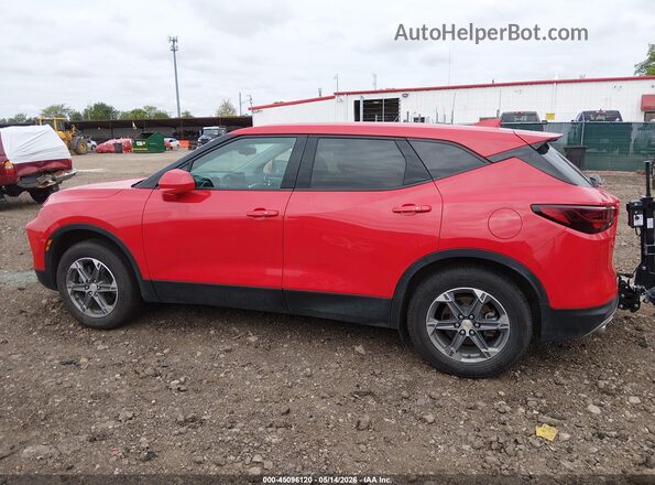 3GNKBCR46PS230176 2023 CHEVROLET BLAZER Red 360 interior view
