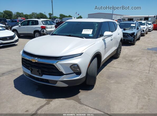 3GNKBCR46SS104599 2025 CHEVROLET BLAZER White Przód lewy
