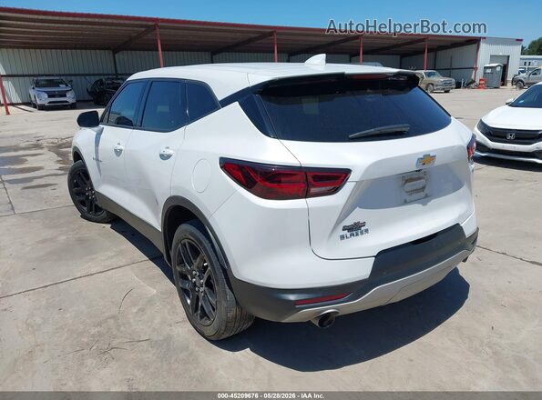 3GNKBCR46SS104599 2025 CHEVROLET BLAZER White Tył lewy