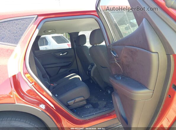 3GNKBCR48MS574555 2021 CHEVROLET BLAZER Orange Вид наклейки з VIN-кодом