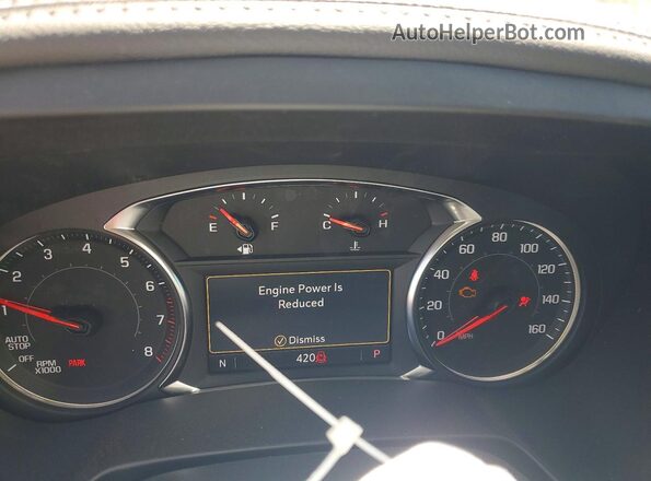 3GNKBCR4XTS136179 2026 CHEVROLET BLAZER White ხელსაწყოთა პანელის ხედი