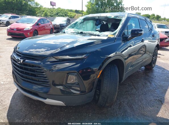3GNKBCRS0LS714630 2020 CHEVROLET BLAZER Черный Передняя левая четверть