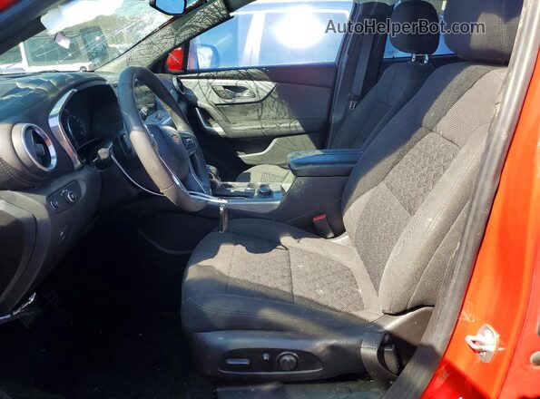 3GNKBCRS0MS512551 2021 CHEVROLET BLAZER Red წინა სალონის ხედი