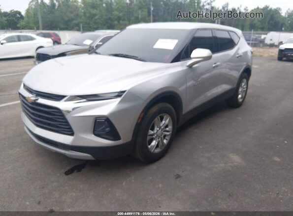 3GNKBCRS1LS699801 2020 CHEVROLET BLAZER Silver Передня ліва чверть