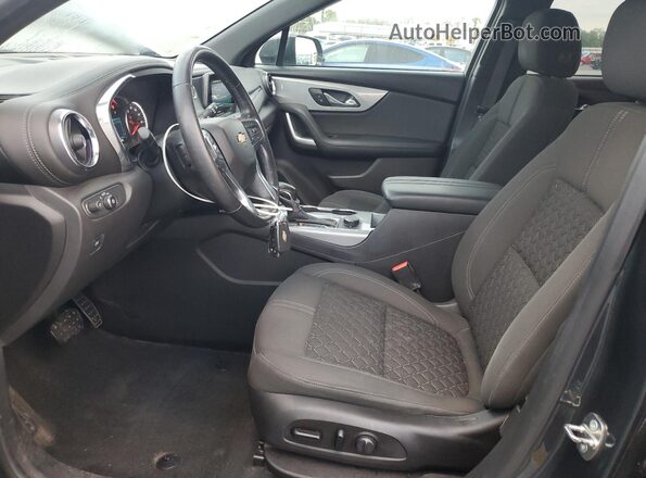 3GNKBCRS3KS630669 2019 CHEVROLET BLAZER Серый Вид салона спереди