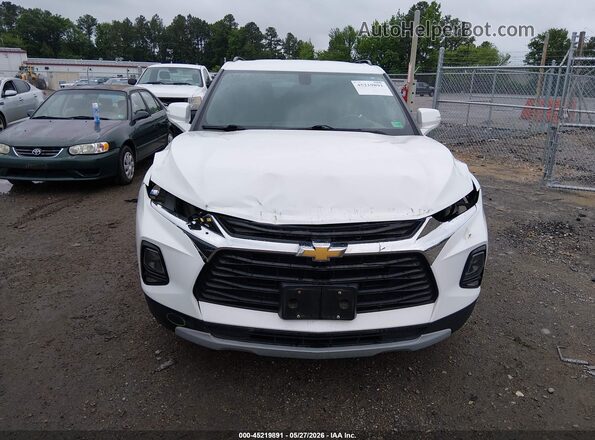 3GNKBCRS4LS694821 2020 CHEVROLET BLAZER White Vista del cuadro de instrumentos