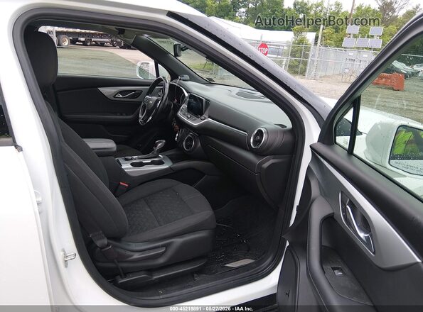 3GNKBCRS4LS694821 2020 CHEVROLET BLAZER White Vista interior delantera