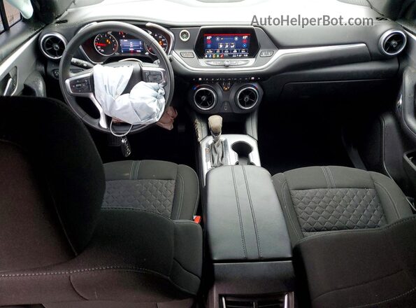 3GNKBCRS4MS531278 2021 CHEVROLET BLAZER Charcoal წინა პანელის ხედი