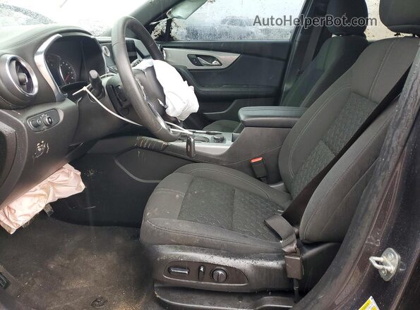 3GNKBCRS4MS531278 2021 CHEVROLET BLAZER Charcoal წინა სალონის ხედი