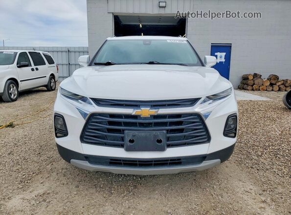3GNKBCRS4MS548159 2021 CHEVROLET BLAZER White Вид спереду