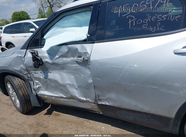 3GNKBCRS5MS532407 2021 CHEVROLET BLAZER Silver 