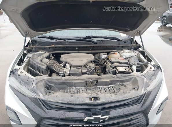 3GNKBCRS5MS571868 2021 CHEVROLET BLAZER Silver უკანა ხედი