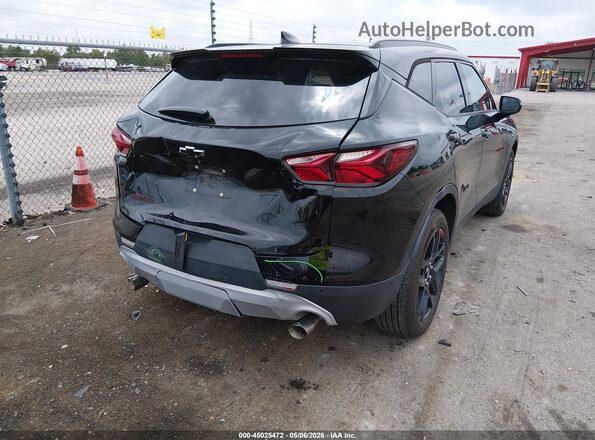 3GNKBCRS7MS529296 2021 CHEVROLET BLAZER Black Հետևի աջ