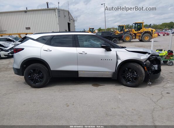 3GNKBCRS7MS550066 2021 CHEVROLET BLAZER Серебряный Панорамный вид салона 360°