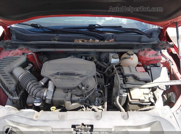 3GNKBCRS8MS554613 2021 CHEVROLET BLAZER Red უკანა ხედი