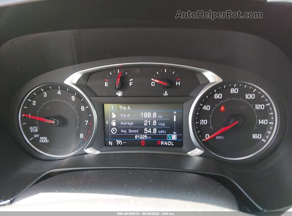 3GNKBCRS8MS554613 2021 CHEVROLET BLAZER Red უკანა სავარძლების ხედი
