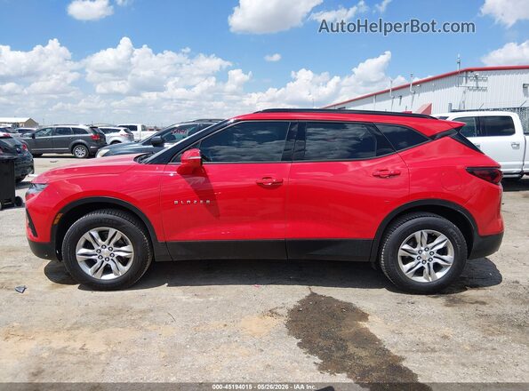 3GNKBCRS8MS554613 2021 CHEVROLET BLAZER Red სალონის 360-გრადუსიანი ხედი
