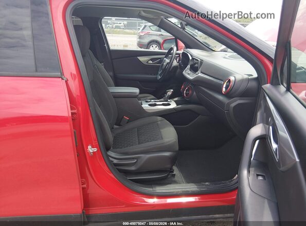 3GNKBCRS9LS601937 2020 CHEVROLET BLAZER Red Front interior view