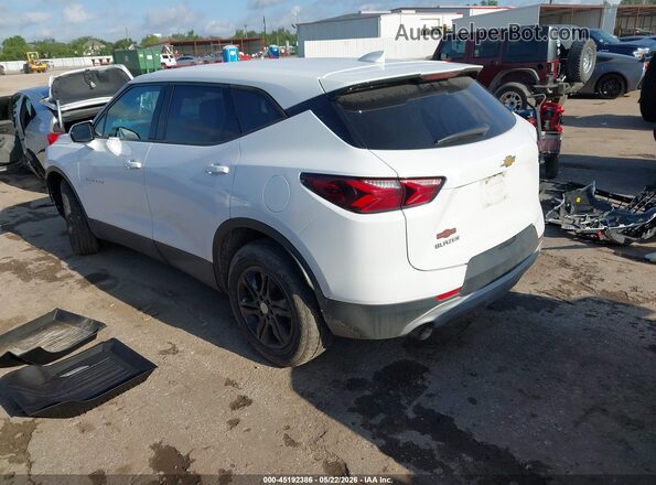 3GNKBCRS9MS508076 2021 CHEVROLET BLAZER Белый Задняя левая четверть