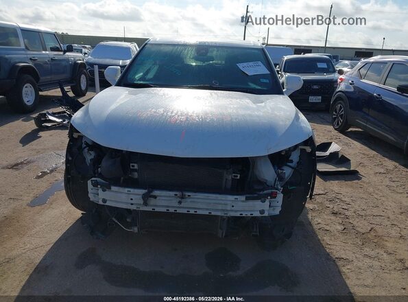 3GNKBCRS9MS508076 2021 CHEVROLET BLAZER Белый Вид задней части салона