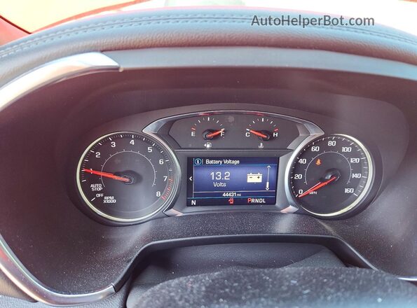 3GNKBCRS9MS557598 2021 CHEVROLET BLAZER Red Вид щитка приладів