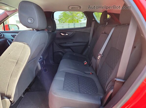 3GNKBCRS9MS557598 2021 CHEVROLET BLAZER Red Вид задньої частини салону