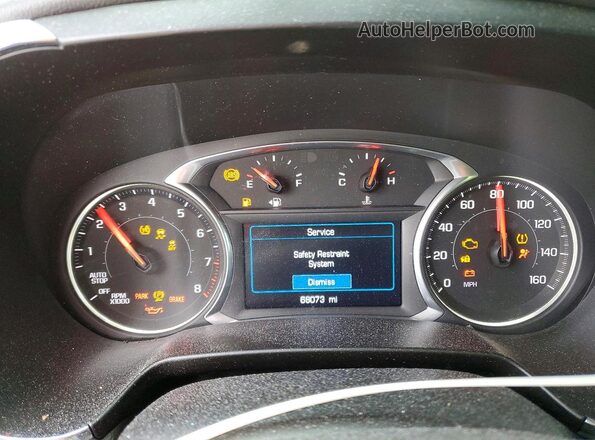 3GNKBCRSXLS563506 2020 CHEVROLET BLAZER Silver 