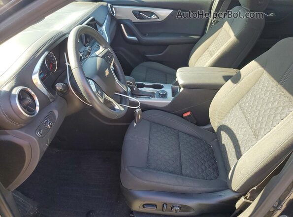 3GNKBCRSXMS512671 2021 CHEVROLET BLAZER Charcoal Widok wnętrza z przodu