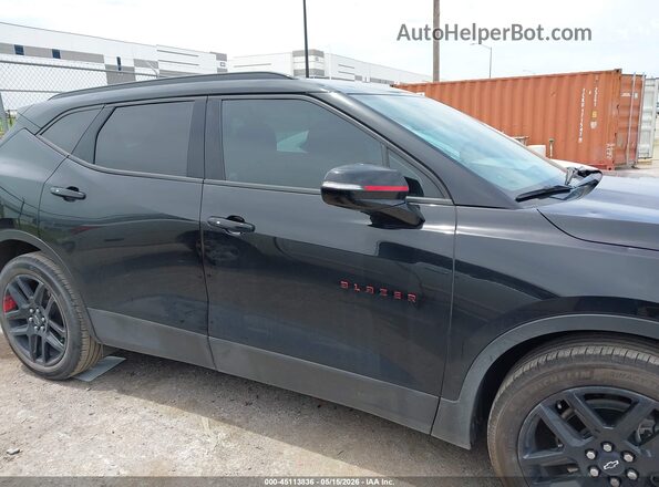 3GNKBCRSXMS567749 2021 CHEVROLET BLAZER Black Вид задньої частини салону