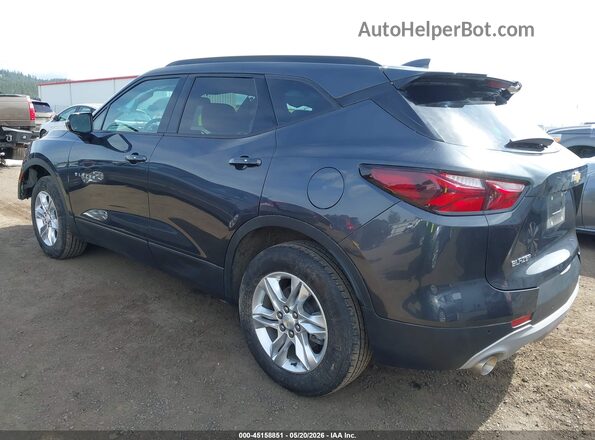 3GNKBDR44NS180915 2022 CHEVROLET BLAZER Gray უკანა მარცხენა