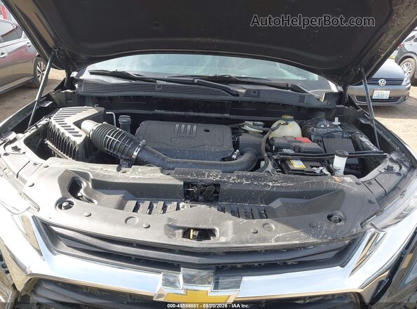 3GNKBDR44NS180915 2022 CHEVROLET BLAZER Gray უკანა ხედი