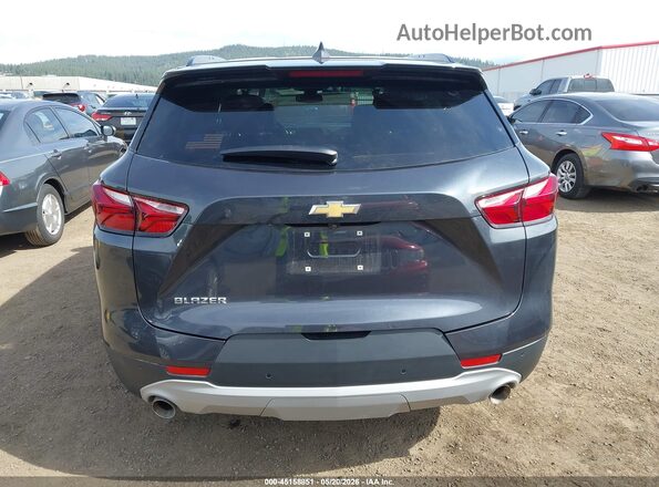 3GNKBDR44NS180915 2022 CHEVROLET BLAZER Gray 