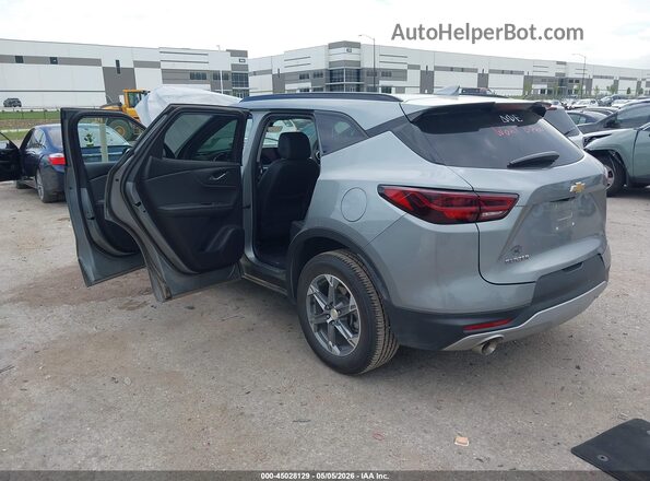 3GNKBDR47PS211495 2023 CHEVROLET BLAZER Gray უკანა მარცხენა